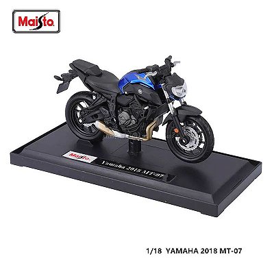 Miniatura Yamaha MT-07 2018 Maisto 1:18