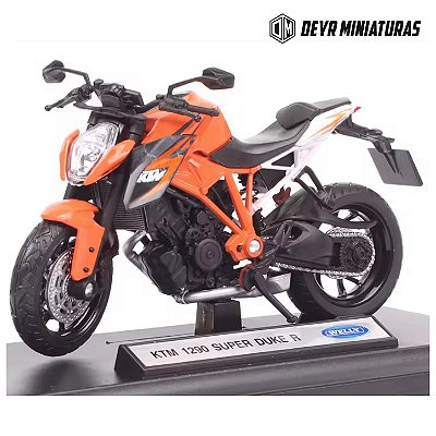 Miniatura KTM 1290 Super Duke R 2014 Welly 1:18