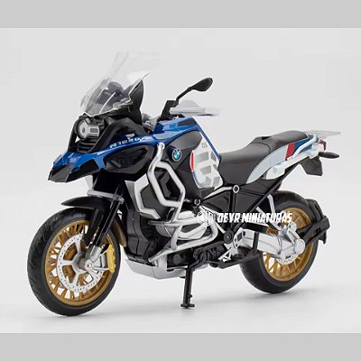 Miniatura BMW R 1250 GS 2021 Azul MSZ/CCA 1:12