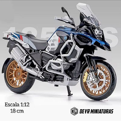 Miniatura BMW R 1250 GS 2021 Azul MSZ/CCA 1:12