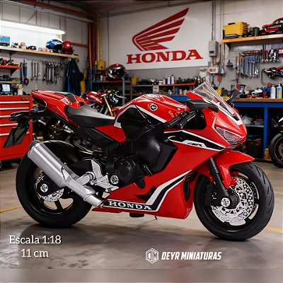 Miniatura Honda CBR 1000 RR Fireblade 2018 SP Escala 1:18