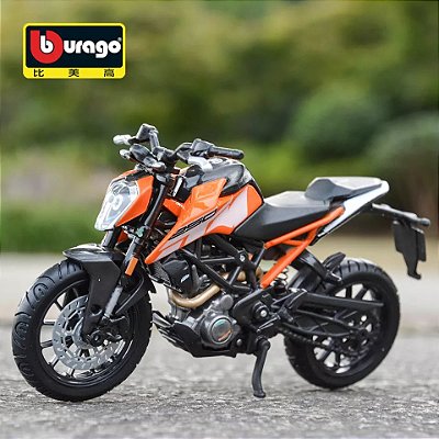 Miniatura MOTO KTM SUPERBIKE 450 SX 450 2018 RED BULL 1/6 Maisto, Laranja