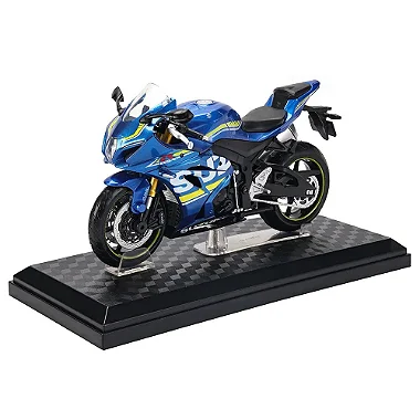 Miniatura Suzuki GSX-R 1000 2017 GP Azul CCA/ MSZ 1:12 - 18 cm