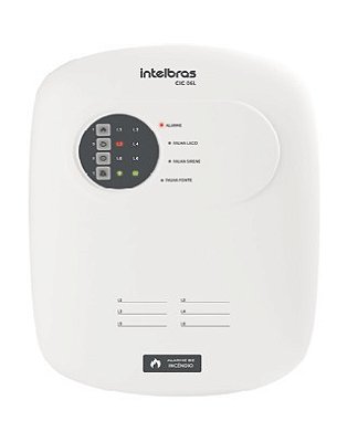 Central de alarme de incêndio convencional CIC 06L - Com Bateria