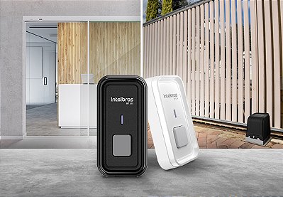 Botoeira sem fio BT 100 Intelbras Preta