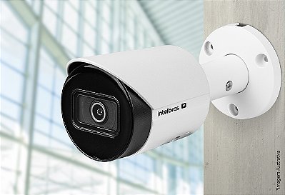 Câmera bullet IP 4K VIP 3830 B resolução 4K intelbras