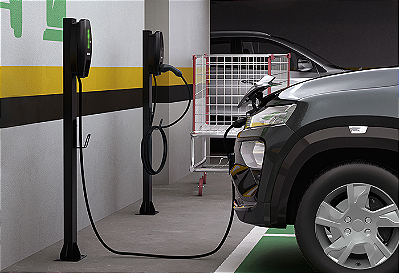 Estação de recarga para veículos elétricos Business EVE 0110C Intelbras