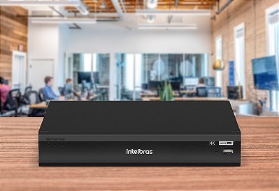 DVR 4K IMHDX 5116 16 canais com I.A Reconhecimento facial