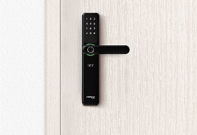 Fechadura de embutir com maçaneta Smart IFR 7000 Intelbras