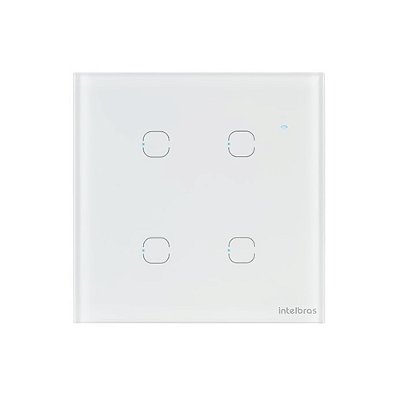 INTERRUPTOR SMART WI-FI TOUCH 4 TECLAS EWS 1004 BR - IZY