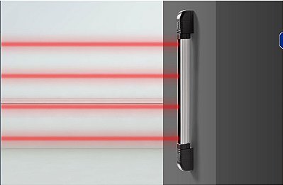 Sensor Infravermelho ativo IVA 7100 QUAD intelbras 4 feixes