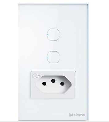 TOMADA COM INTERRUPTOR INTELIGENTE WI-FI ETS 2002 - BR - MIBO OU IZY