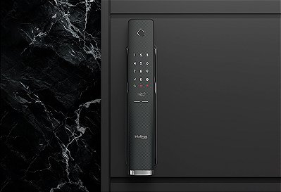 FECHADURA SMART DE EMBUTIR MFR 6300 PRETO