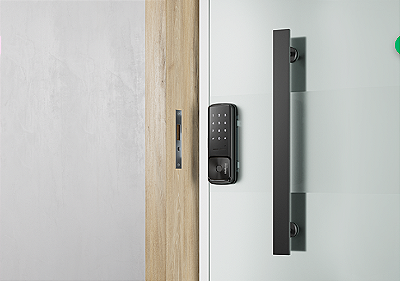 FECHADURA INTELIGENTE PARA PORTAS DE VIDRO MFR 4000 - MIBO
