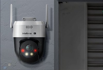 CAMERA IP MINI SPEED DOME 3MP FULL COLOR - WI-FI - VIPW 1300 MINI SD