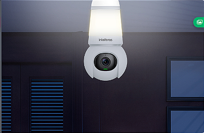 CAMERA iM6 FULL COLOR CÂMERA LÂMPADA INTERNA INTELIGENTE Wi-Fi 3MP