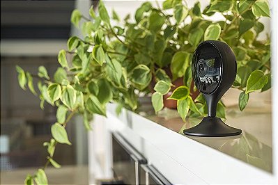 Camera Wifi Intelbras MIBO IMX/IM3 2MB Fullhd black Função Babá eletrônica