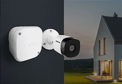 Caixa de passagem para CFTV VBOX 1100 intelbras