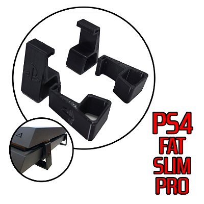 Kit 4 Pezinhos PS4 FAT/SLIM/PRO - Com Base Emborrachada