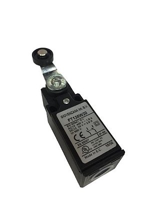 Chave Fim de Curso FT138W20 | 2NA | Acionamento Lateral com Rolete | Corpo Termoplástico | IP65