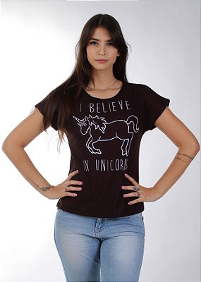 T-shirt I believe In Unicorns