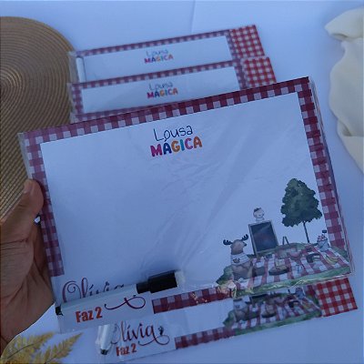 Lousa Mágica com caneta apagador