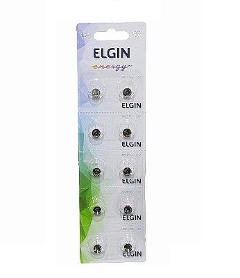 Bateria Pilha  Alcalina Lr621 / AG1 1.5v Blister 10 Unidades - Energy Elgin