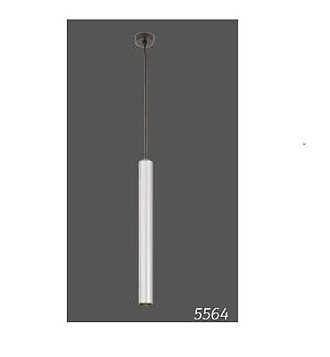 Pendente Metal Domado TUB P Cilindro Tubular Vertical 1 Lâmpada G-9 4x40cm