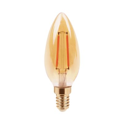 Lampada Vela Filamento LED E14 2,5W Bivolt Bella Iluminação LP171