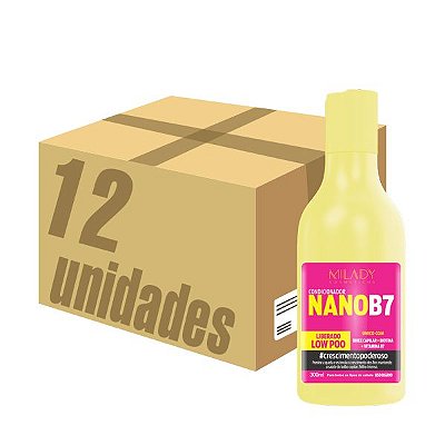 Caixa 12 unidades - Condicionador NanoB7 Milady Cosméticos