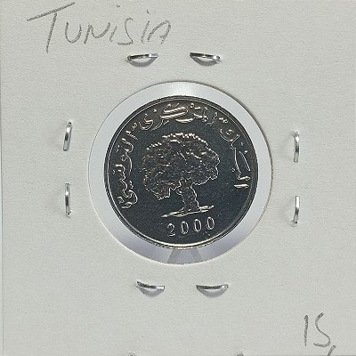 Moeda da Tunisia - 1 Millim FAO