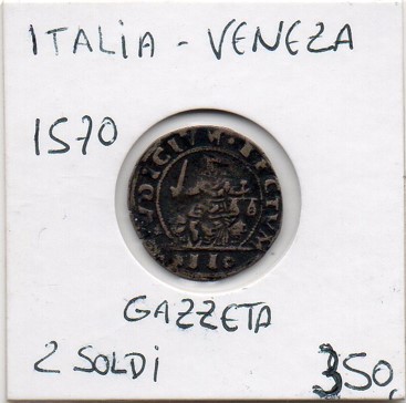 Moeda da Itália - República de Veneza - 1570