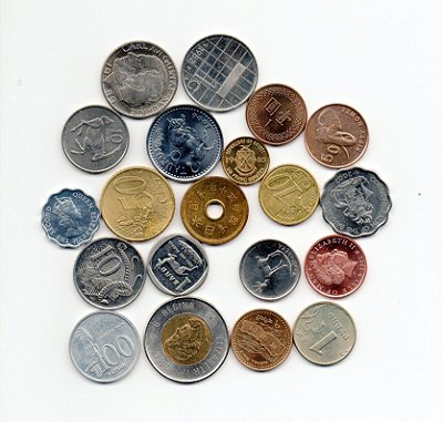 Lote com 20 Países Diferentes - Especial 2