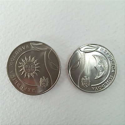 Moeda da República Moldávia - 1 e 2 Lei de 2022