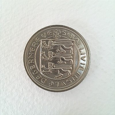 Moeda de 10 New Pence de Guernsey (Ilhas do Canal da Mancha) - 1982