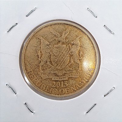 Moeda da Namíbia - 5 Dollars - 2015