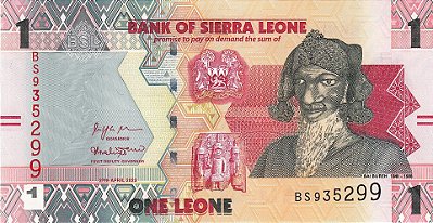 Cédula de Sierra Leone - África