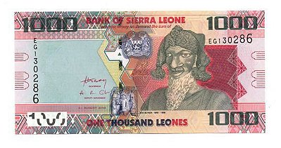 Cédula de Sierra Leone - África