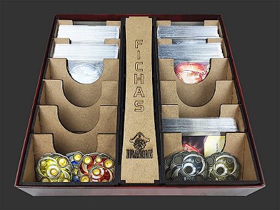 Organizador (SOFT INSERT PARANÁ) para Keyforge - O Chamado dos Arcontes