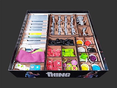 Organizador (SOFT INSERT PARANÁ) para The Thing: The Boardgame + Expansão