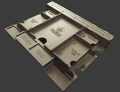 Kit Dashboard para Gloomhaven: Presas do Leão (4 Unidades) – COM CASE