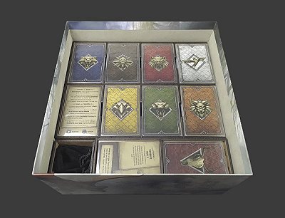 Organizador (INSERT MDF) para The Witcher: Old World (DELUXE) + Extras FC