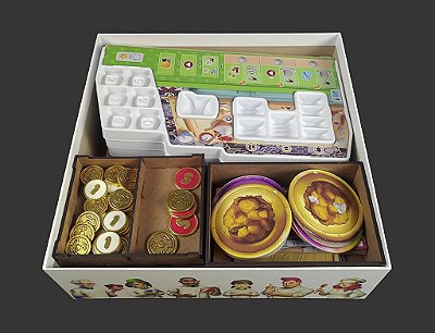Organizador (INSERT MDF) para Doce Caos: Guerra de Confeiteiros