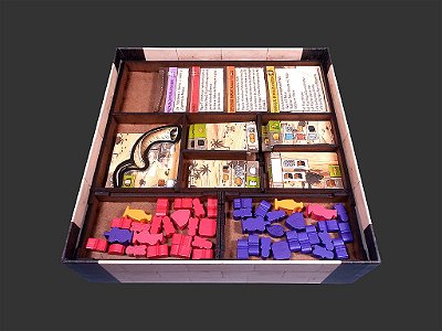 Organizador (INSERT MDF) para Esdras e Neemias + Board Band (Elástico)