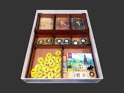 Organizador (INSERT MDF) para O Senhor dos Anéis: Duelo pela Terra Média