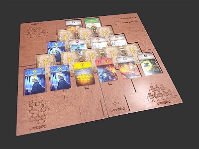 Playmat em MDF para O Senhor dos Anéis: Duelo pela Terra Média - COM CASE