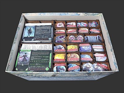Organizador (INSERT MDF) para Frosthaven (Modelo 1)