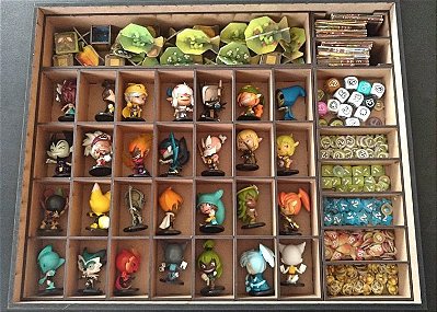 Caixa organizadora para Krosmaster (60 miniaturas)