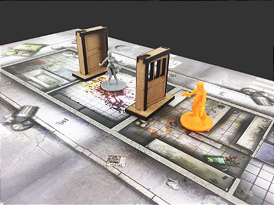 Kit 8 Portas (compatíveis com Zombicide)