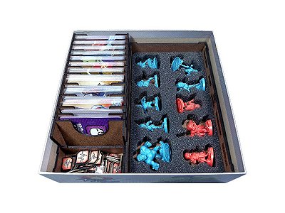 Organizador (INSERT MDF) para Marvel United (Versão Nacional) - Modelo 2